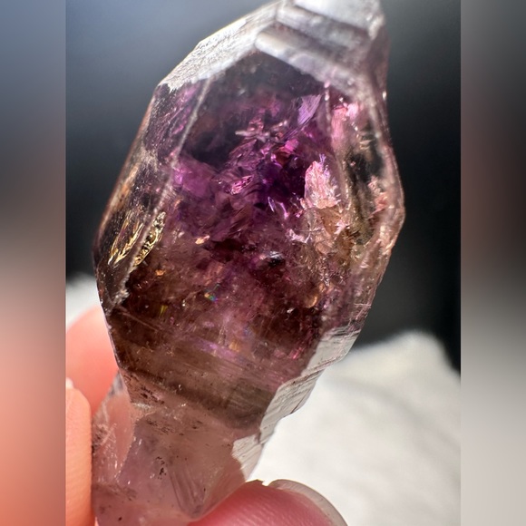 Super 7 Amethyst Smokey Scepter - Picture 11 of 13